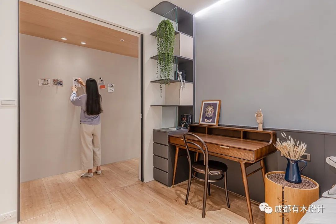 原木温润现代简约景观宅丨思锐-63