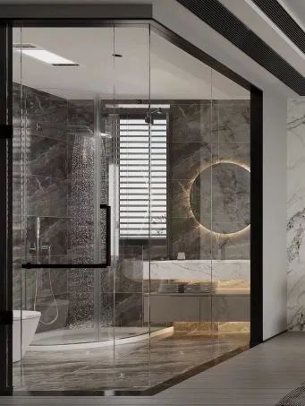 Original Design | 正荣紫阙台142平-轻于形，奢于质，黑白灰的意式轻奢，精致感十足！-46