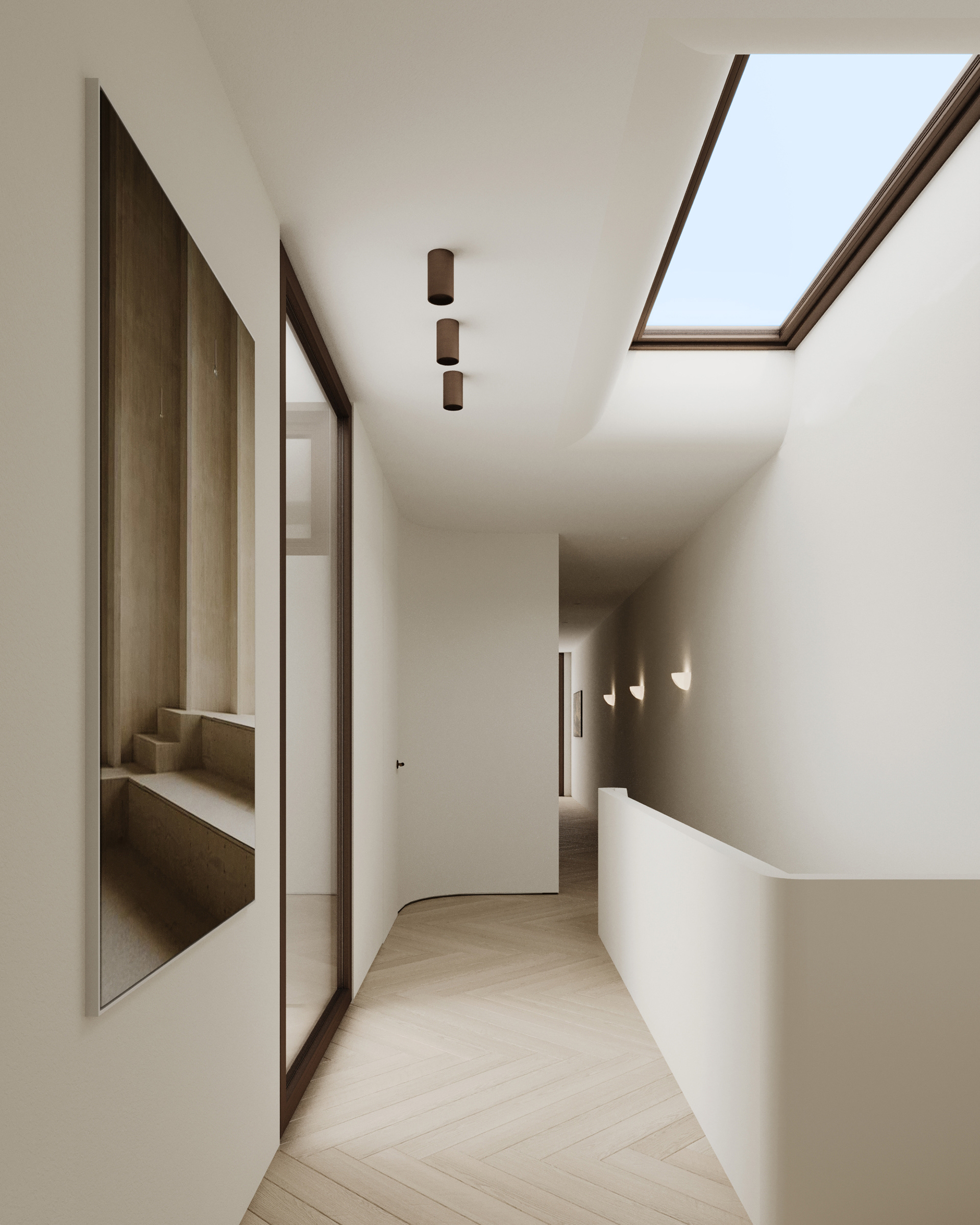 Calm Minimalism（宁静简约风）复式室内可视化项目丨澳大利亚阿德莱德-20