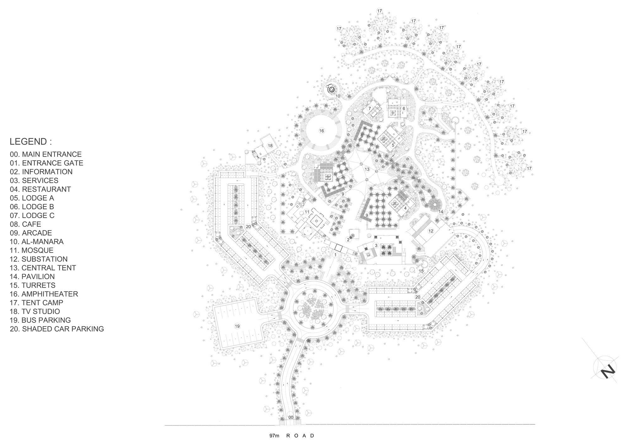 米斯克·阿尔·巴达耶尔度假胜地，沙漠营地丨阿联酋沙迦丨Wael AlMasri Planners & Architects-18