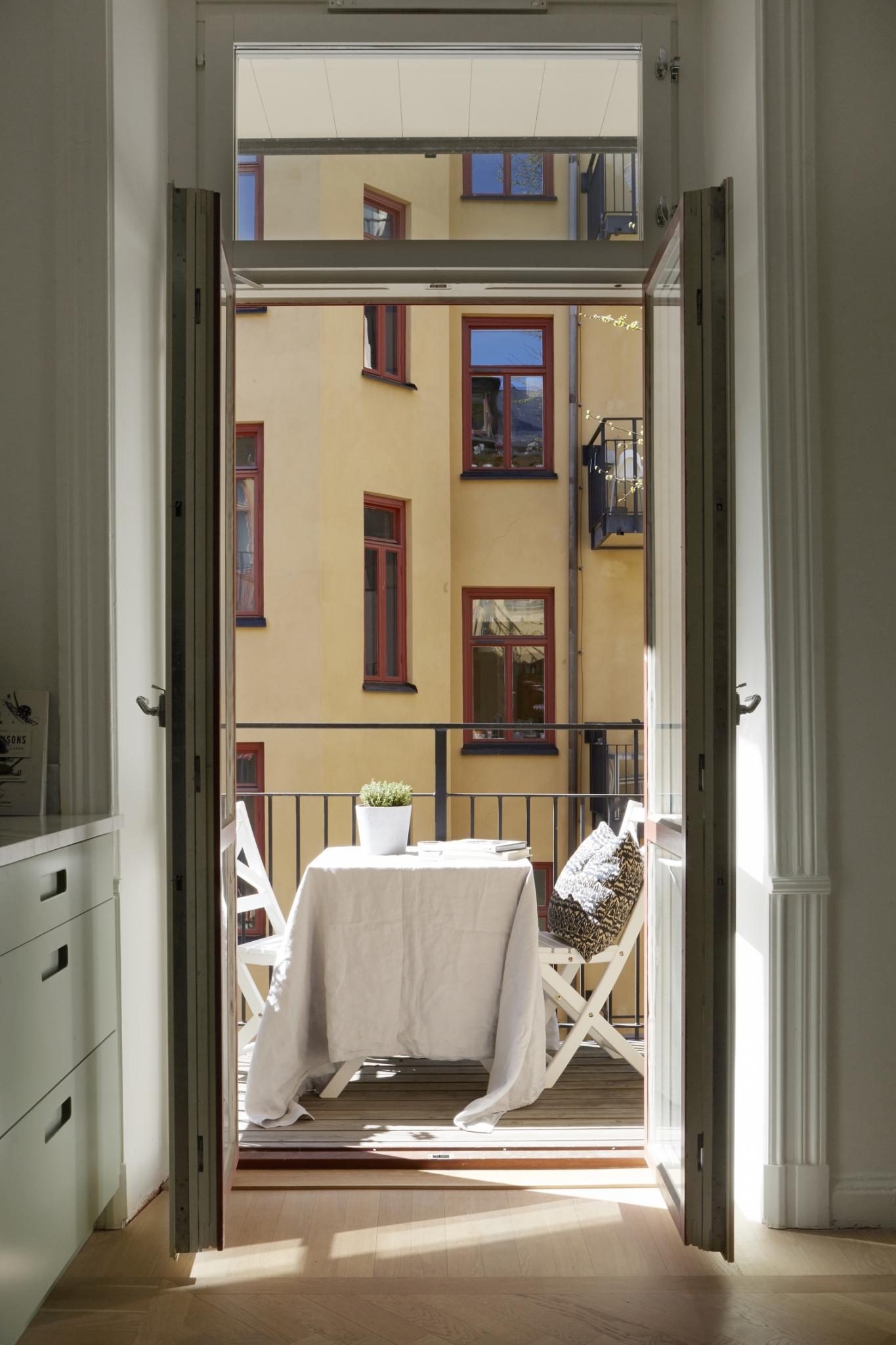 现代薄荷绿大理石台面厨房丨瑞典斯德哥尔摩-13