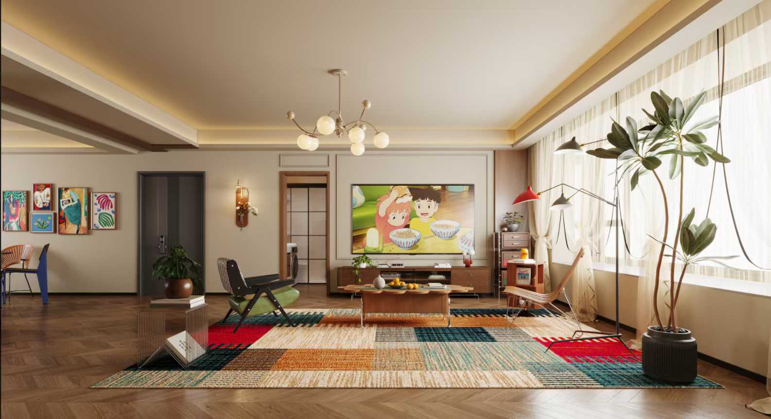 中古风全屋全景-0