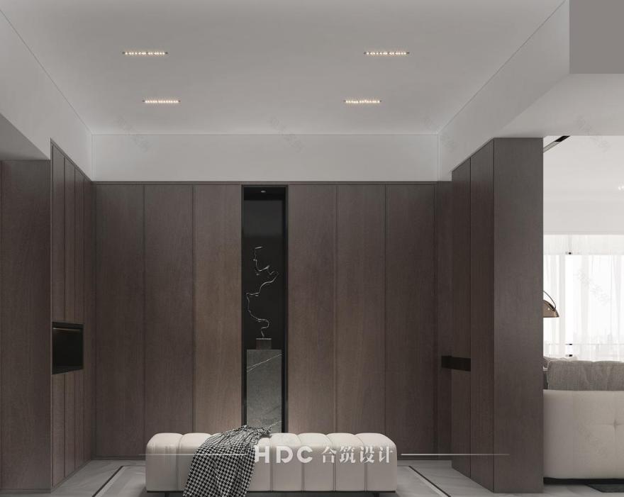 现代极简主义 · 翡翠绿洲室内设计-0