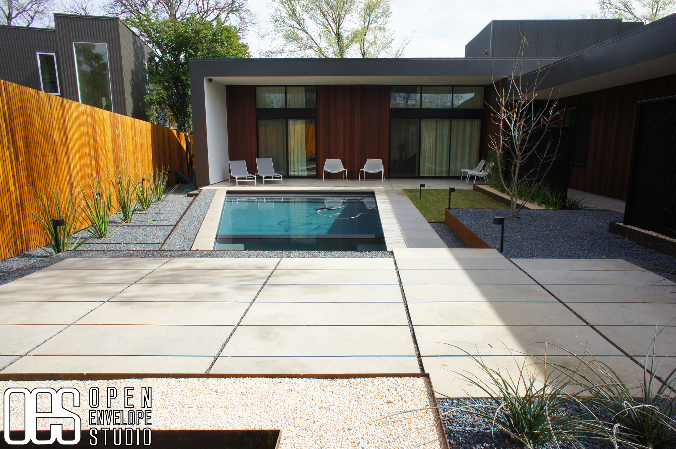 阿贝纳特住宅 | 现代简约的庭院景观设计-14