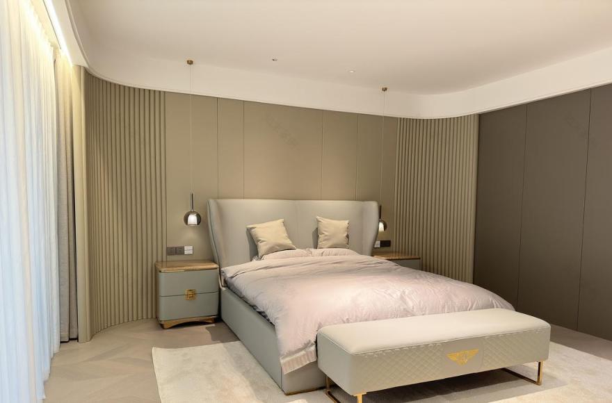 轻奢有度,浪漫刚好·浙江嘉兴大平层室内设计案例丨中国嘉兴-22