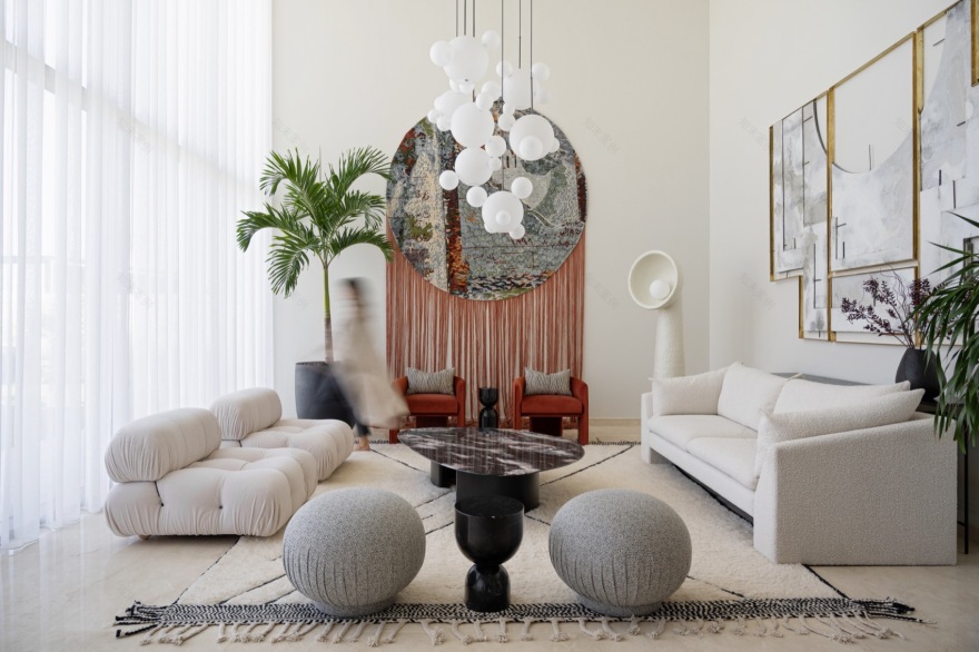 Art + Heritage 之家丨阿联酋阿布扎比丨Natasha Sturko Interiors-2