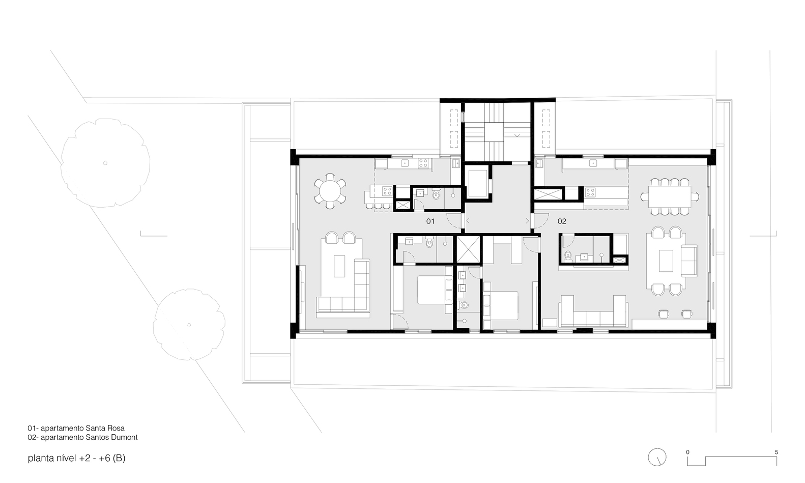 圣罗莎市 Santos Dumont 60 建筑丨巴西丨Atelier Kohlmann Lorentz-35
