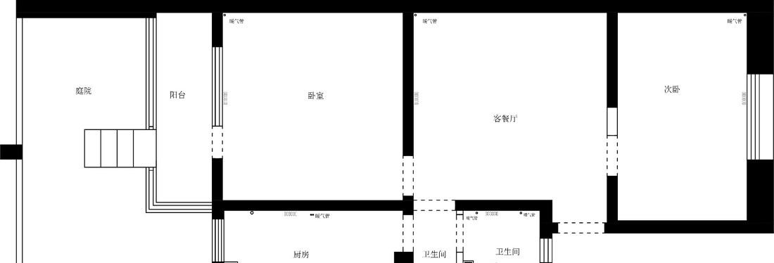 北京海淀 67 平米旧房简约风改造，自然舒适的生活空间-28