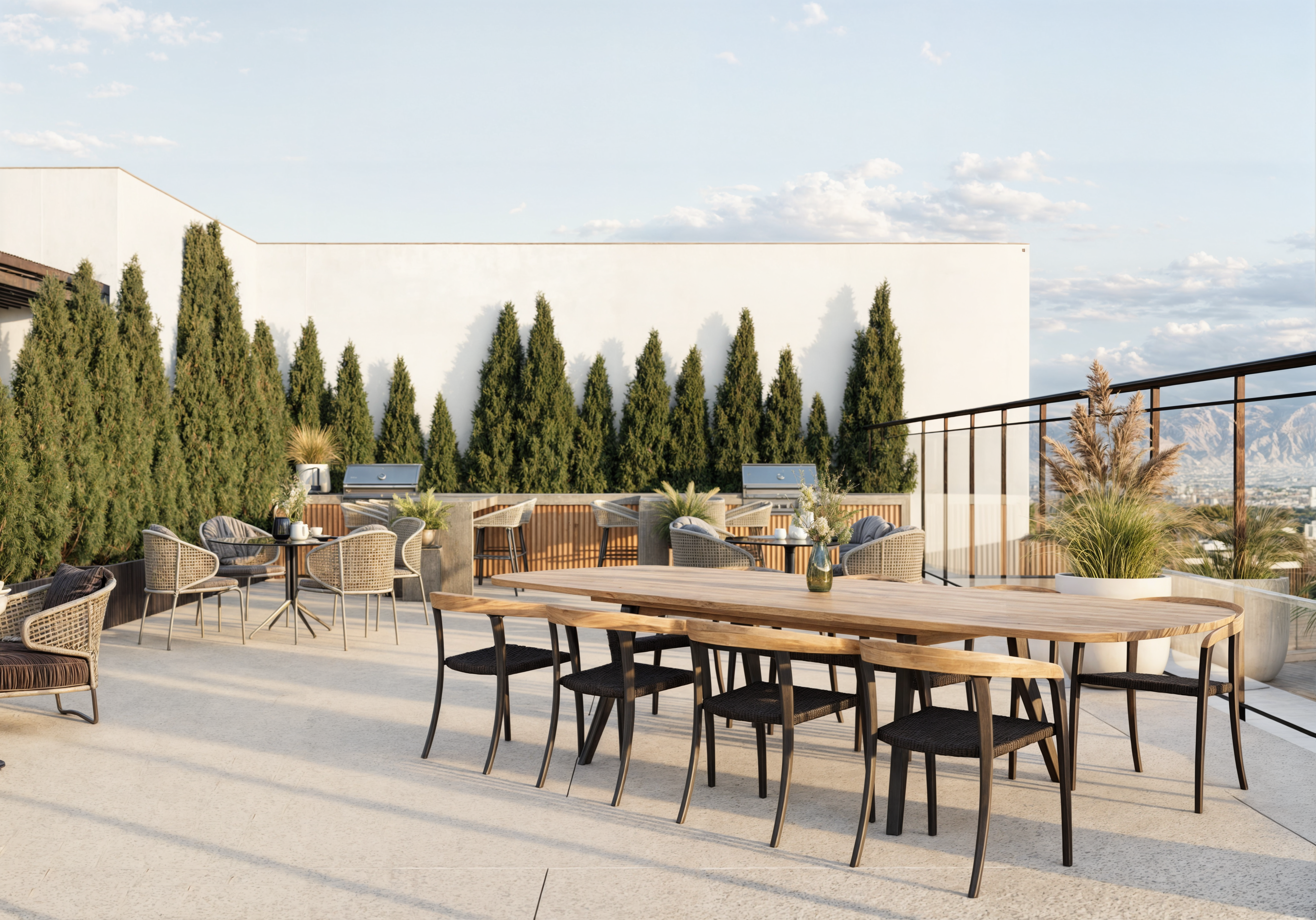 Urban Rooftop Retreat l 3D Architectural Visualization-10