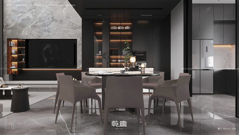 吉林亿升水岸现代极简家居设计丨中国吉林-12