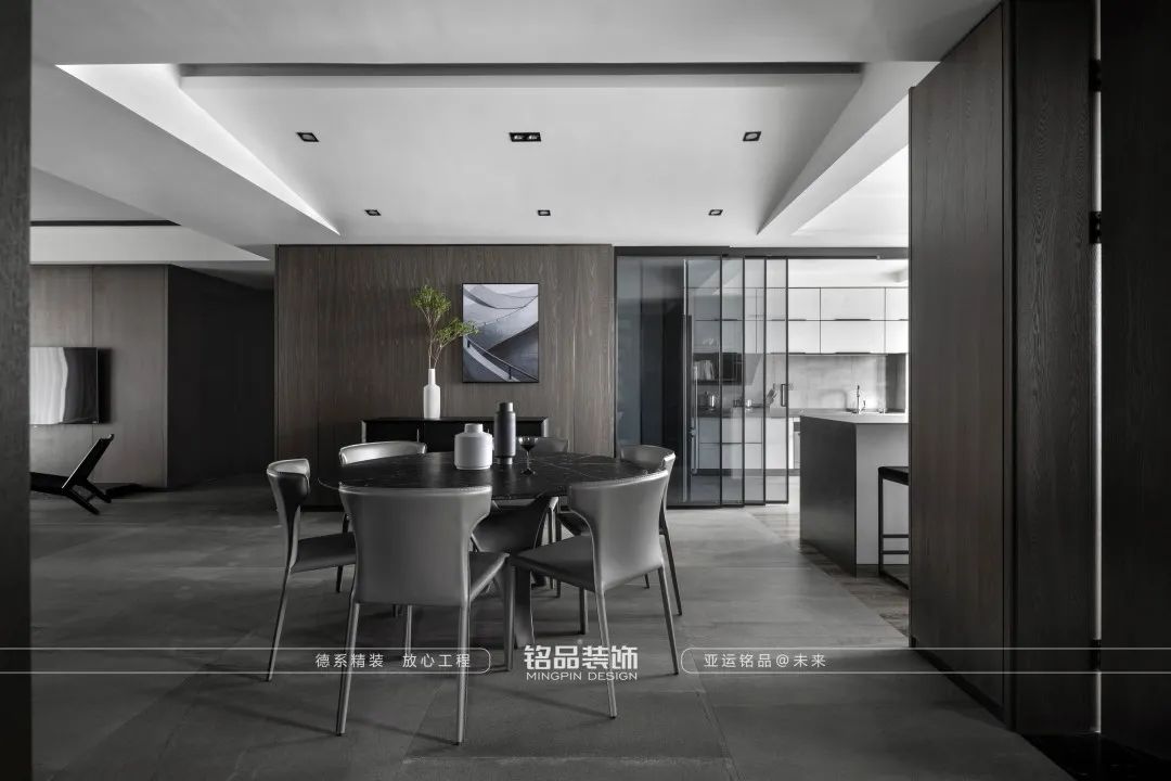 工业风家居典范 · 深灰岩值之美丨中国杭州丨铭品装饰-22