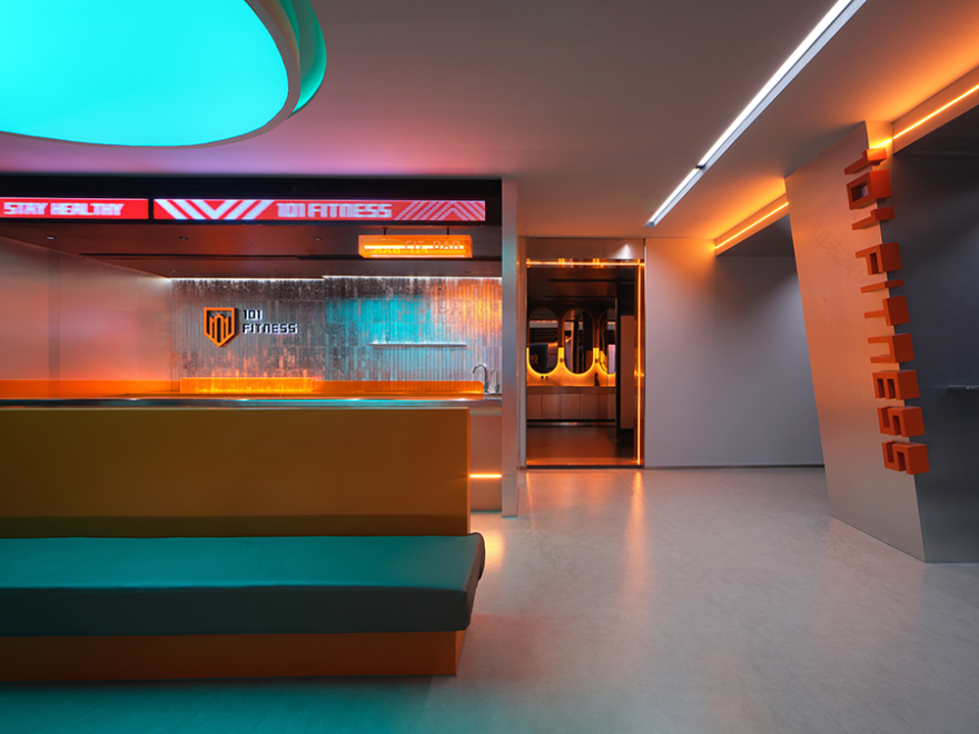 101 FITNESS 橙色活力健身房丨吴文汉-46