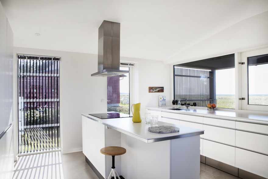 Modern Wooden House with Clean Lines and a Transparent Design-16