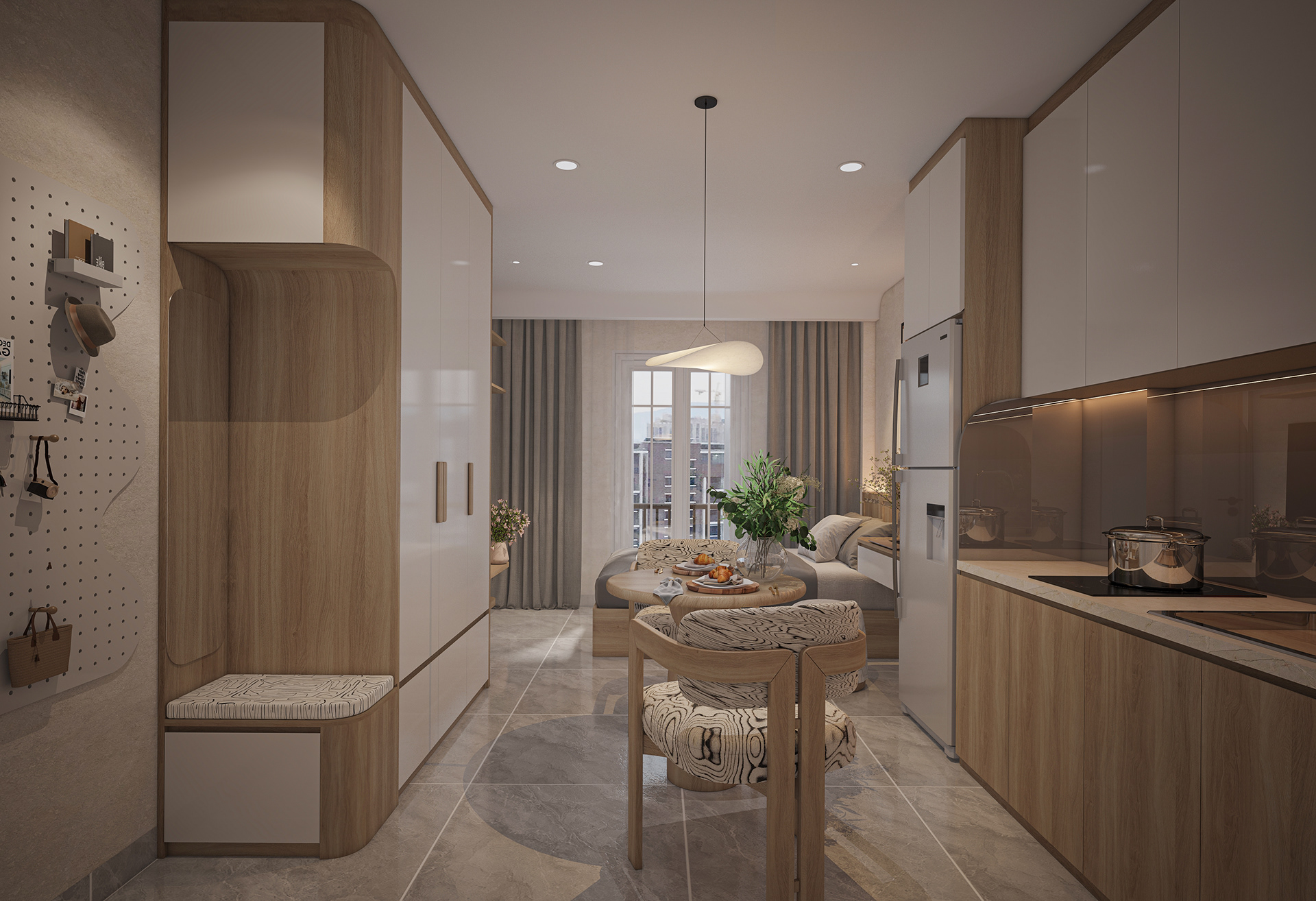 单身公寓丨越南胡志明市丨文本未提及-5