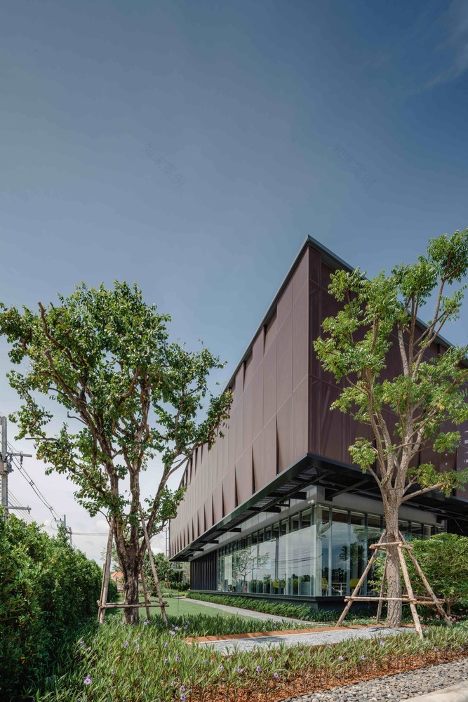 泰国 AOMO 仓库办公楼,创新双层皮肤设计-42