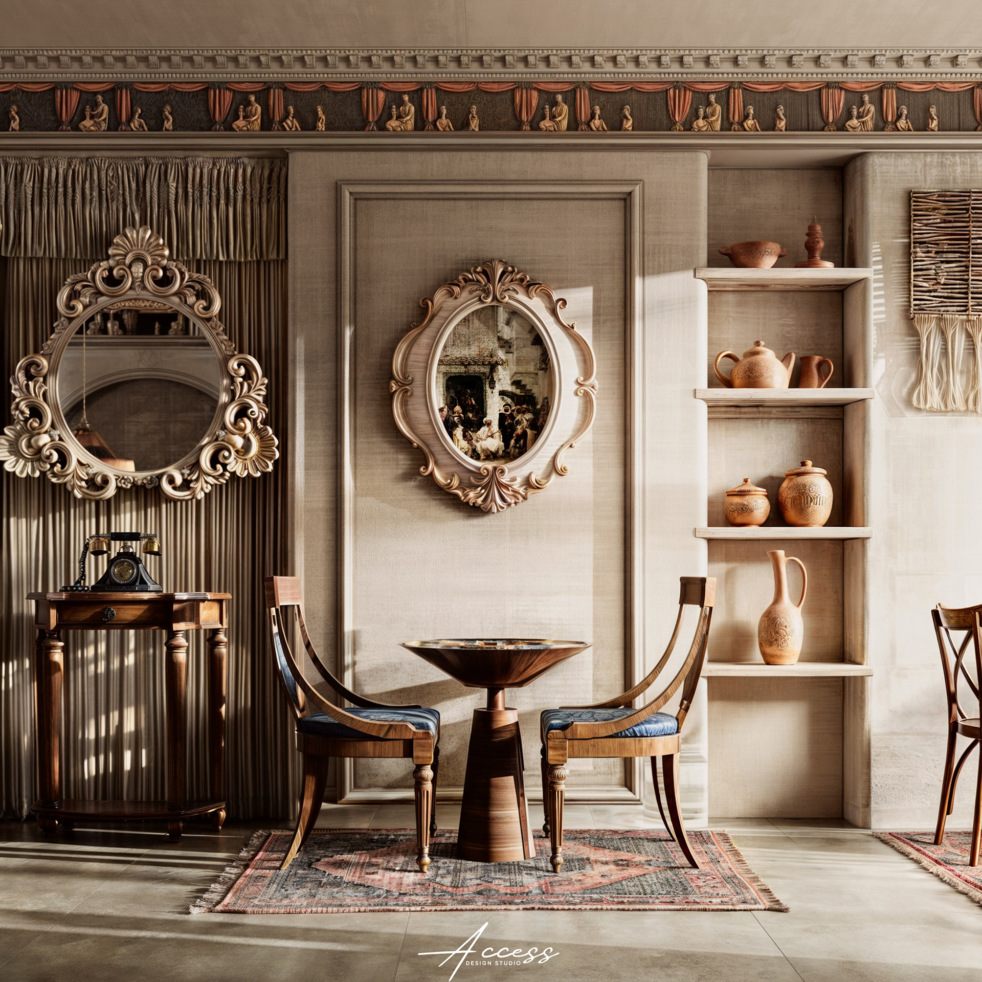 古董咖啡馆(埃赫特拉夫咖啡馆)丨沙特阿拉伯丨Access Design(推测)-1