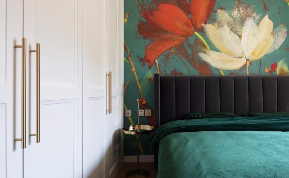 100㎡精装房变身复古轻奢，两代人的生活艺术-34