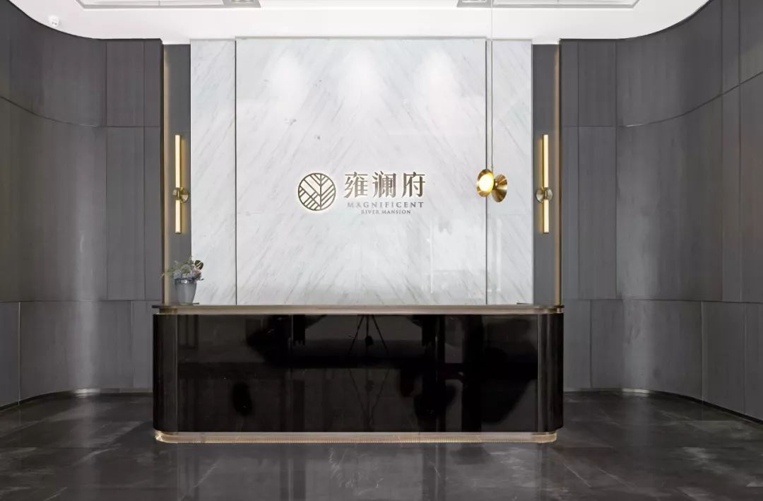 《云水谣》现代轻奢售楼处,融入自然元素,打造优雅空间-74