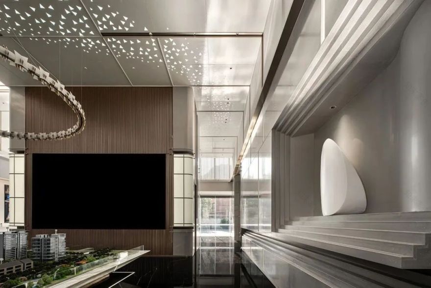 城市情怀与空间本质的融合·300㎡高级设计售楼处丨忆创设计-40