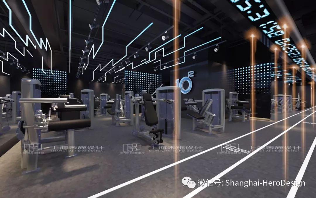 一兆韦德北京中关村店 | 新潮健身空间设计-24