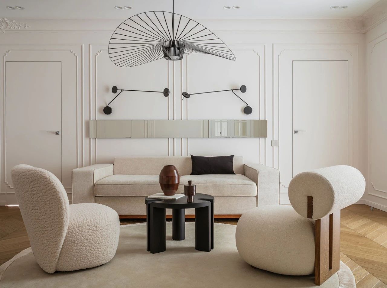 125㎡法式气质空间设计丨AldoAldo-0