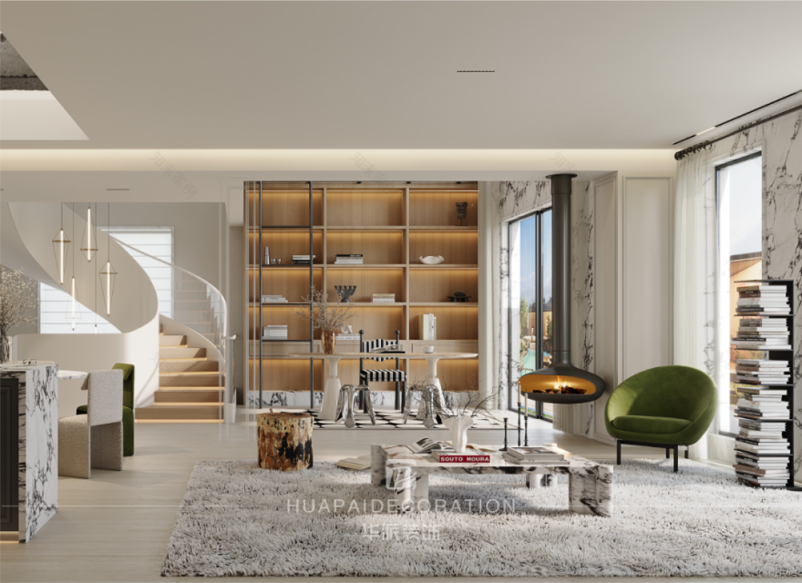 华派家装|解锁江心明月东园“双拼院墅”,开启墅居生活新样本!-51