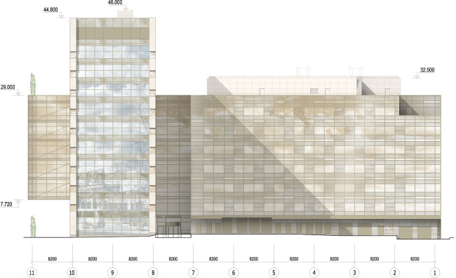 Mozhaiskoe公路办公建筑丨俄罗斯莫斯科丨Bavykin architects-35