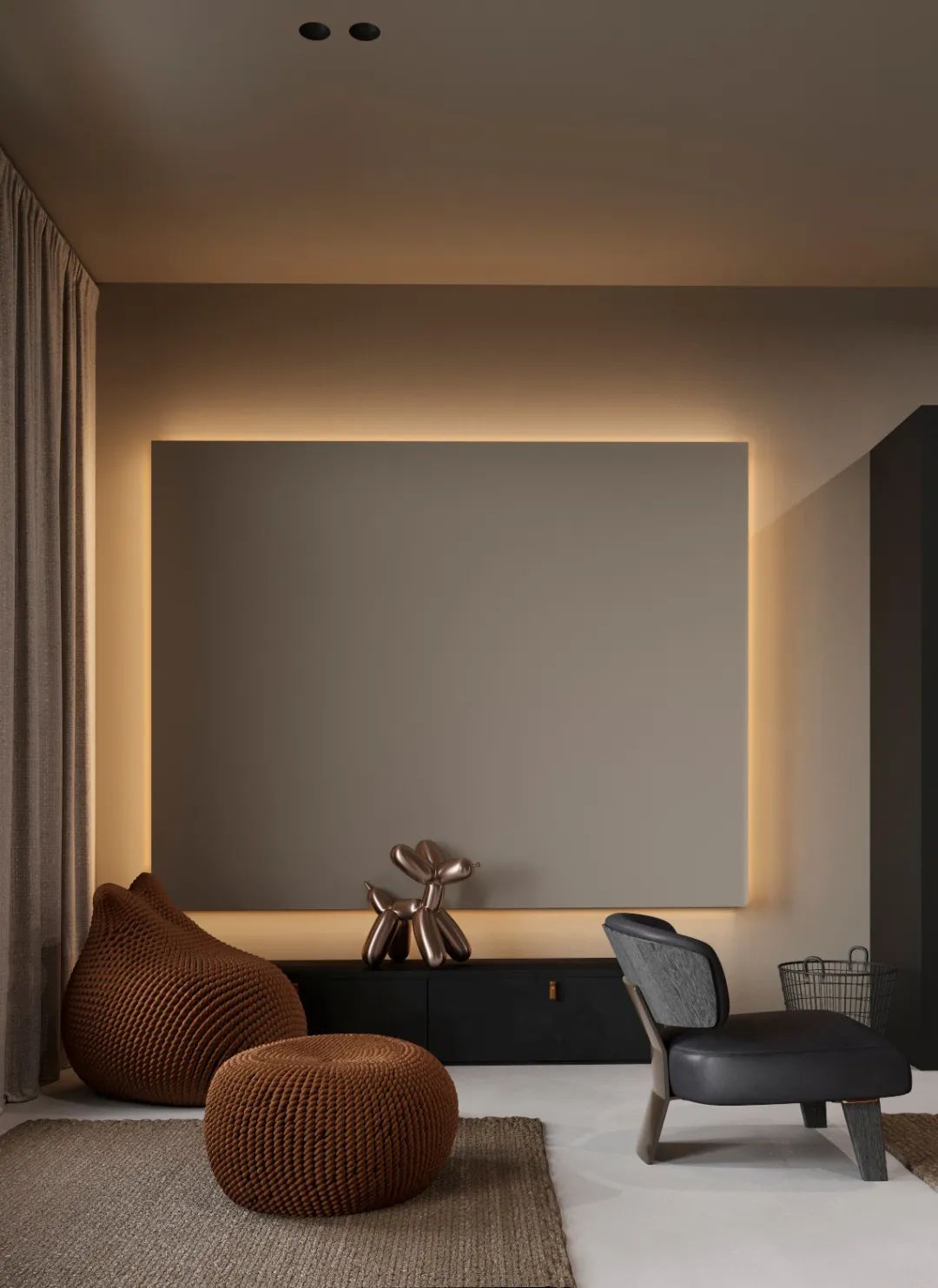 充满现代简约风的住宅-31