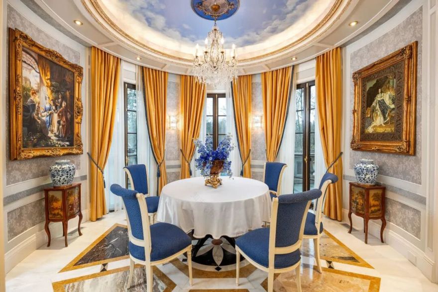 多伦多顶级法式庄园:16间浴室的艺术殿堂,奢享西斯廷穹顶下的玫瑰人生-13