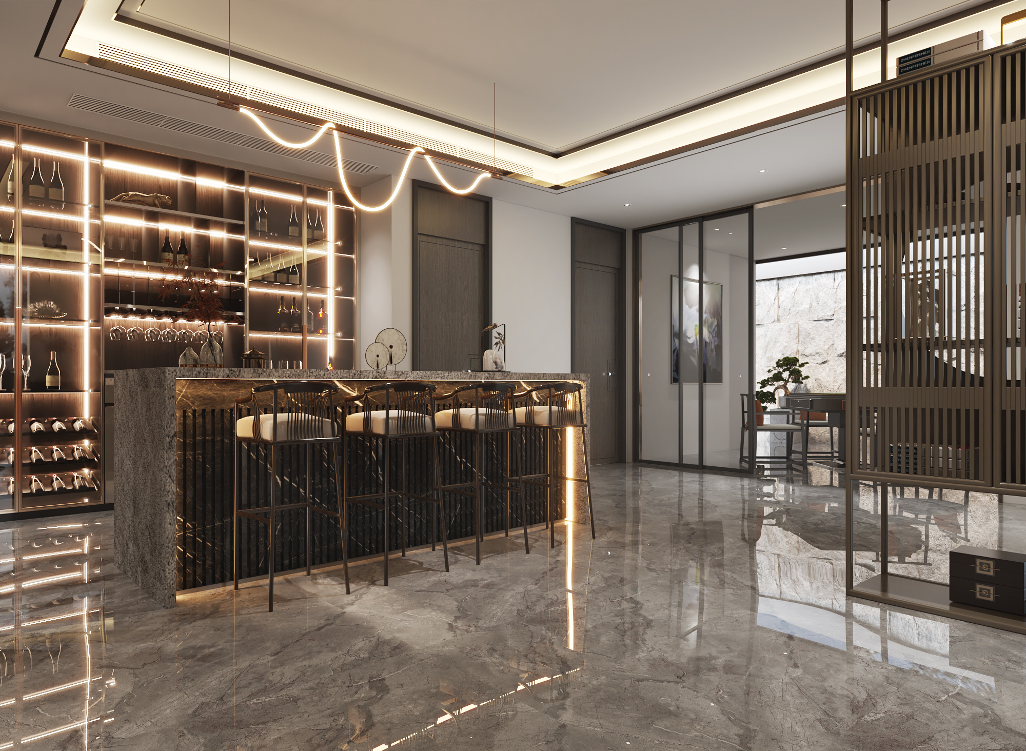 新中式住宅——打造不可磨灭的东方韵味                     -6