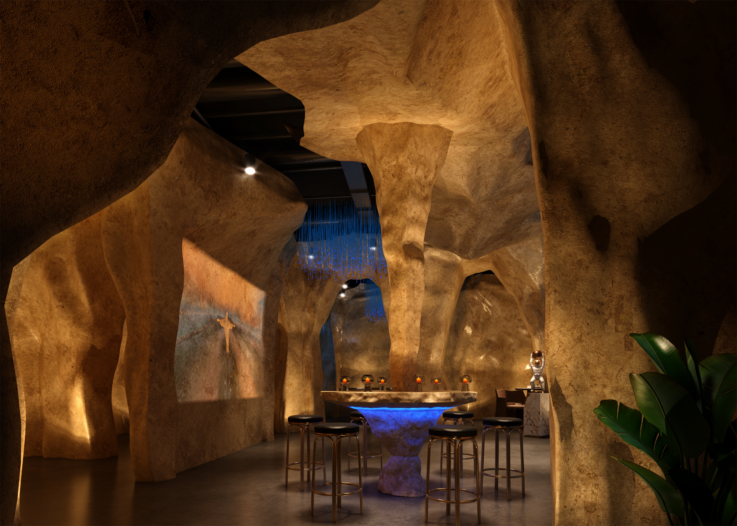 「异形餐厅」设计美学与大自然的绝妙结合-1