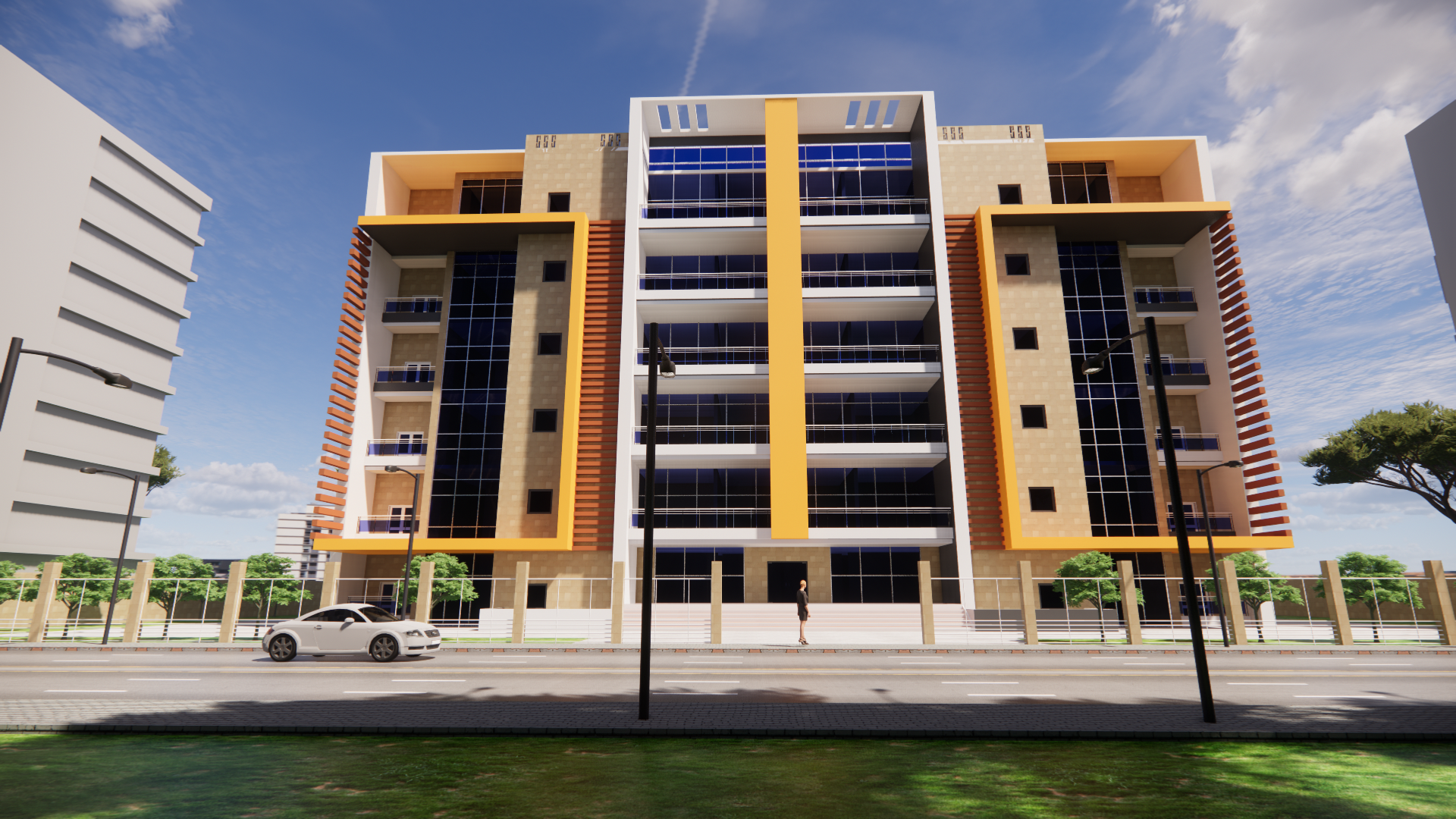 Residential building consisting of 6 floors-2