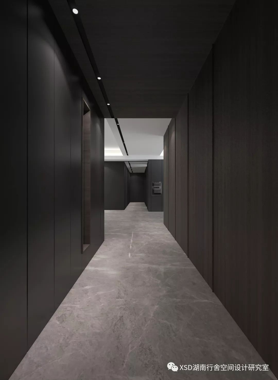 极简高级黑,打造梅溪湖一线湖景大平层-24