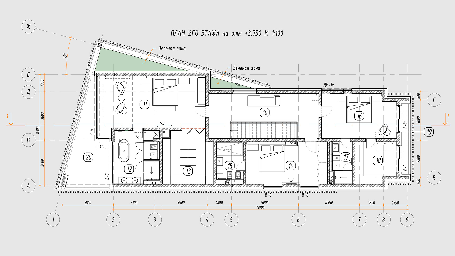 Blagodatnaya街住宅外部翻新项目丨JParchitects-10