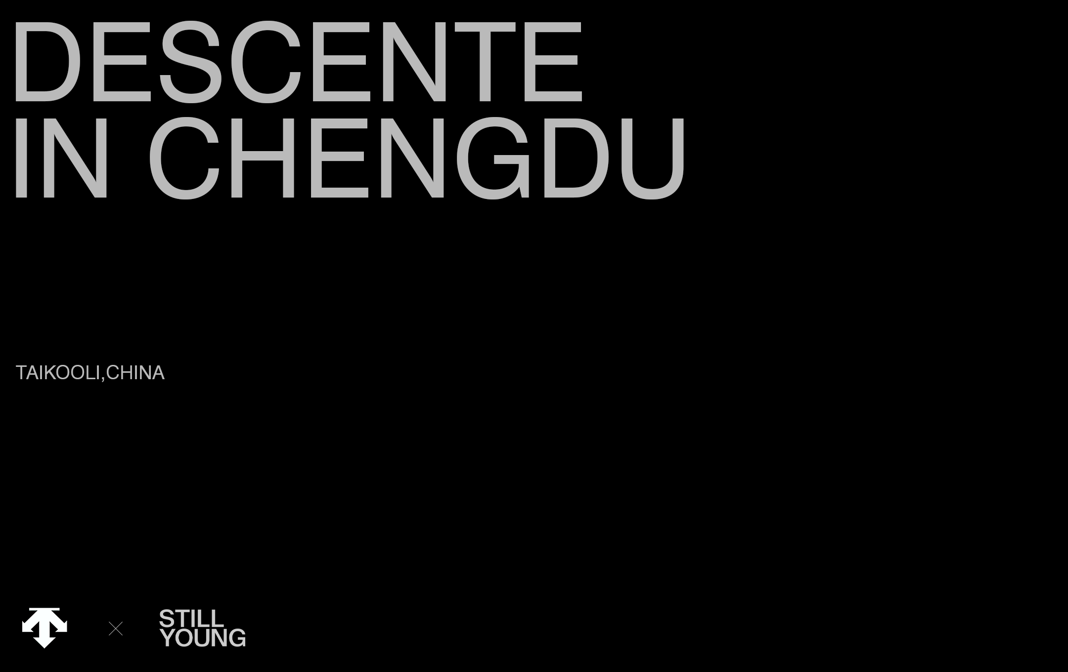 DESCENTE IN CHENGDU,TAIKOOLI-0