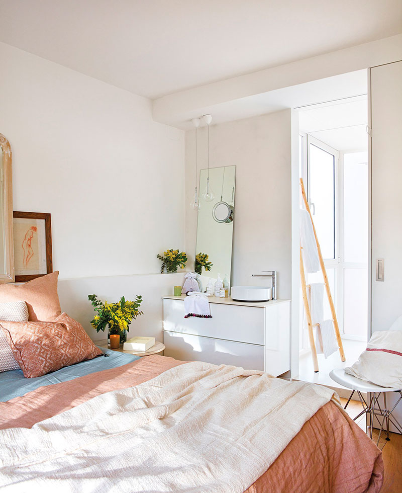 巴塞罗那 40 平米小复式公寓设计-7