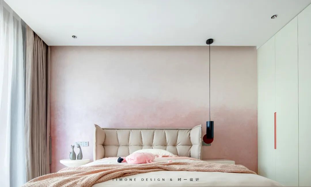 自然温馨六口之家丨中国武汉丨时一设计-48