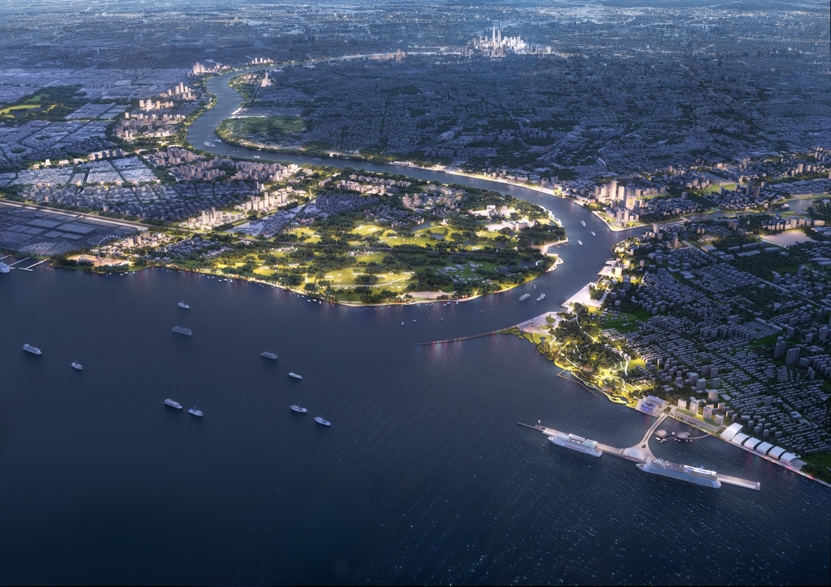 上海“V”型海岸带生态空间规划设计丨中国上海丨WEi Studio,清华建筑设计院,上海市政工程设计总院-38