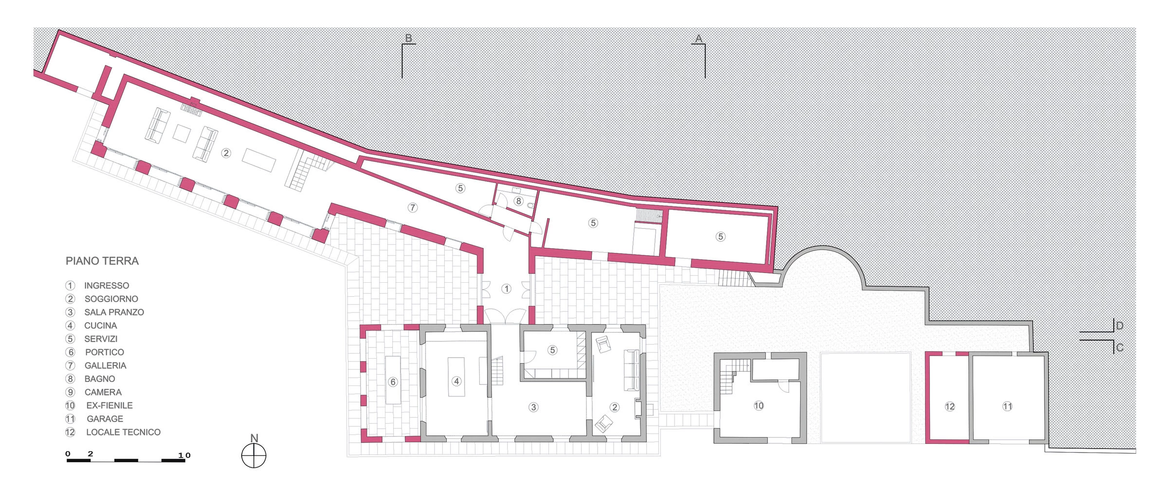 意大利山间别墅丨Studio Caminoli Coppola-29