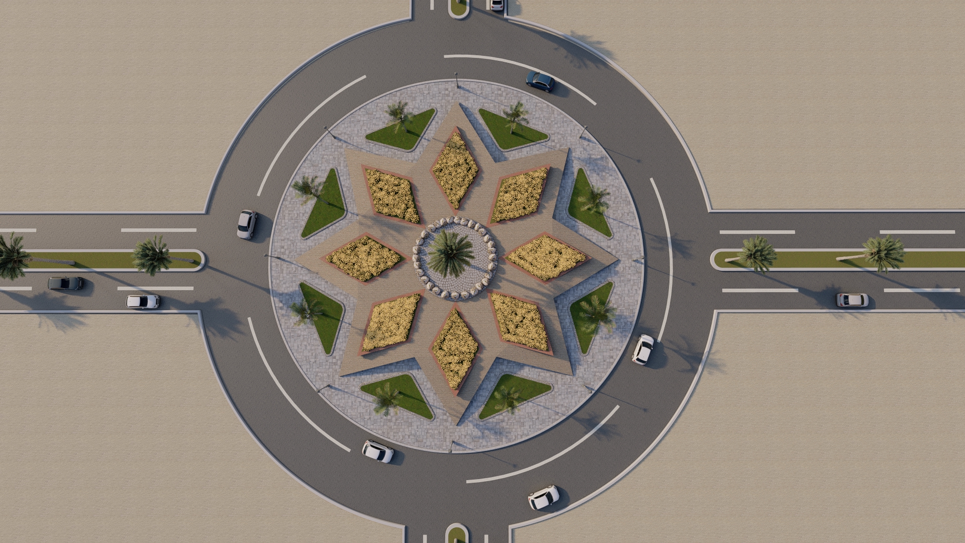 环形景观设计-3