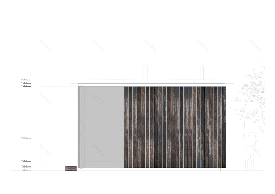 西班牙文化遗址旁的可逆式木钢展馆-69