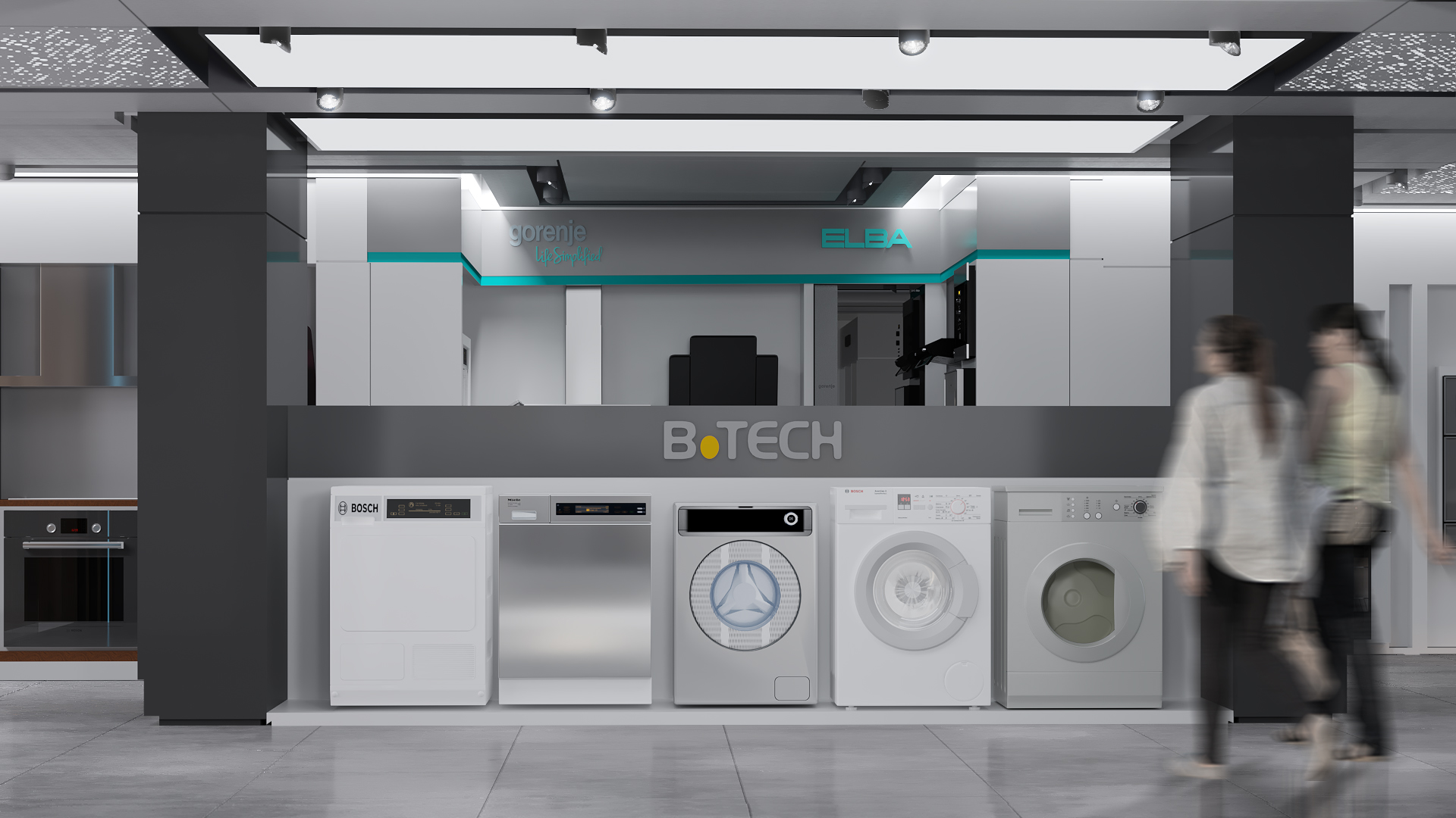 Etronic 电子产品展厅设计丨埃及开罗-23