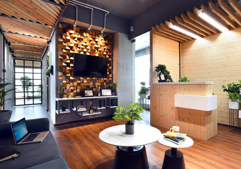 低成本且氛围宜人的办公空间设计丨印度丨Chirag Raj Design Studio-5