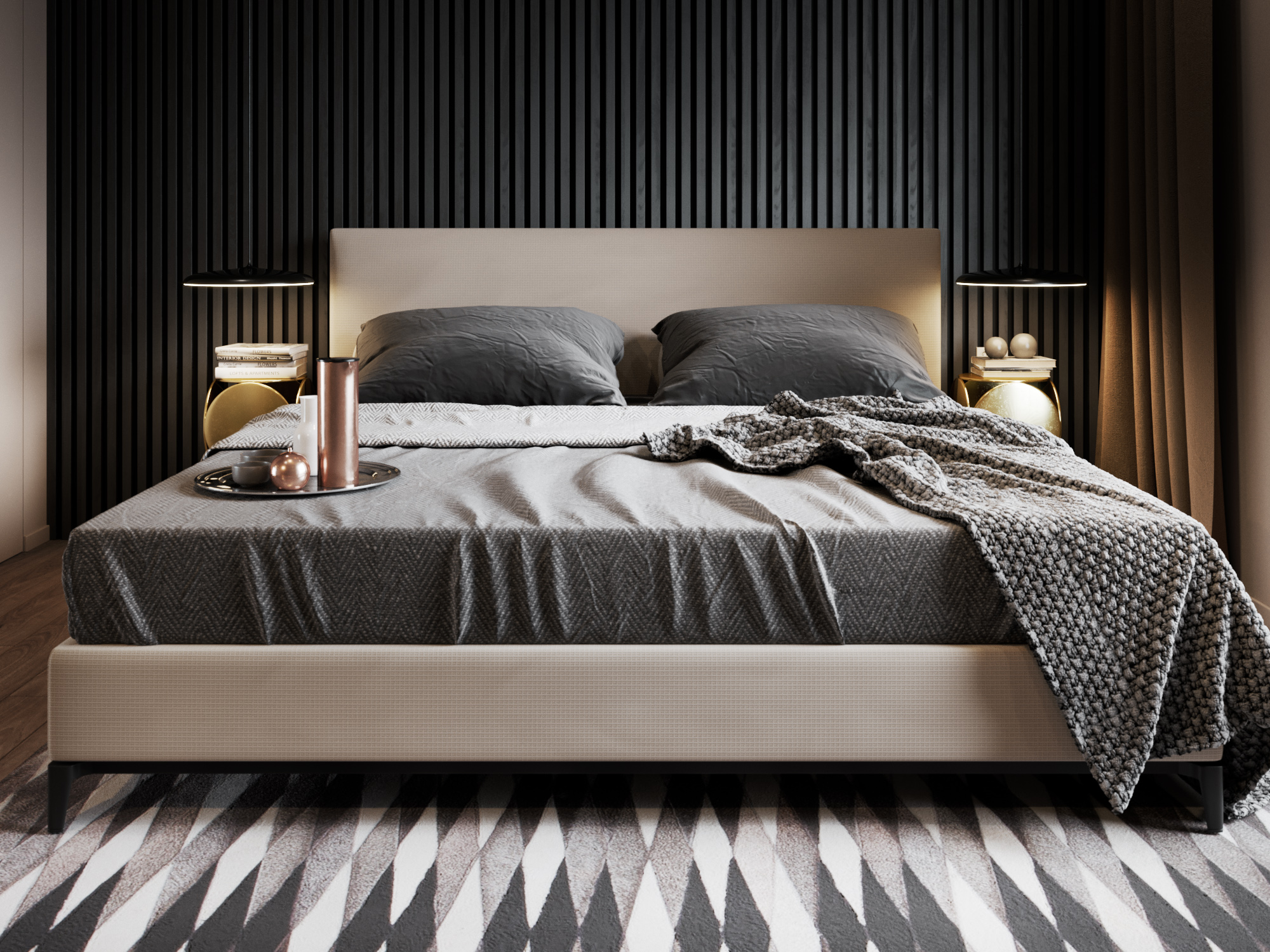 Cinema 4D与Corona Renderer室内场景设计-17