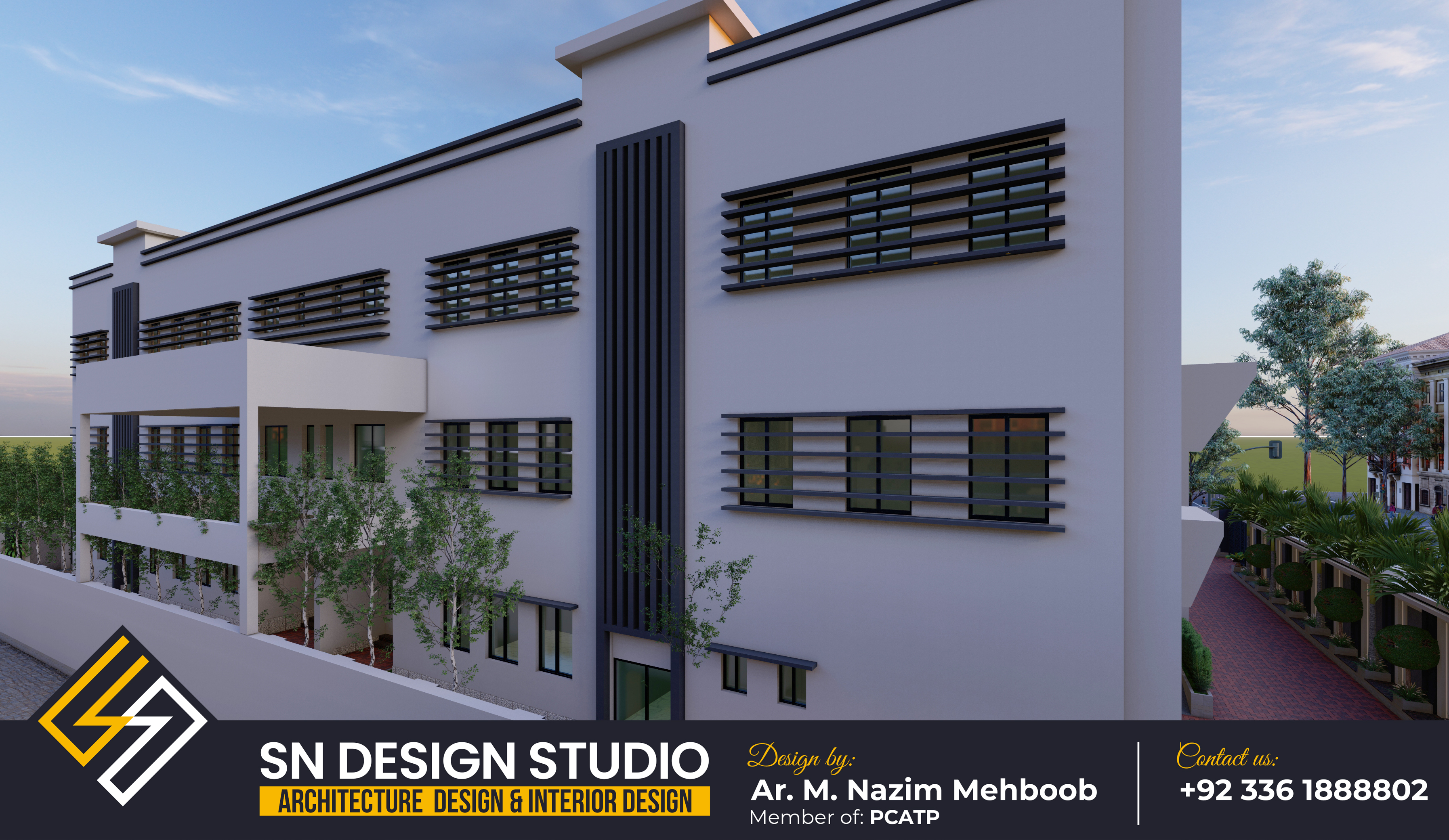 Tabindah 模型高中丨巴基斯坦丨sndesignstudio-13