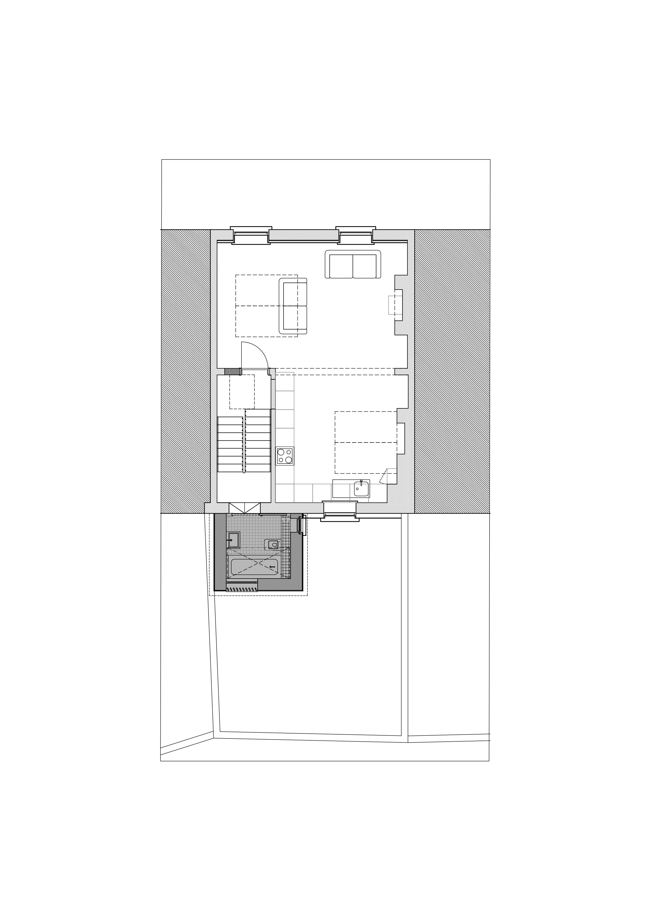 大运河街改造 | 嵌入式屋顶与开放式空间的完美结合-23