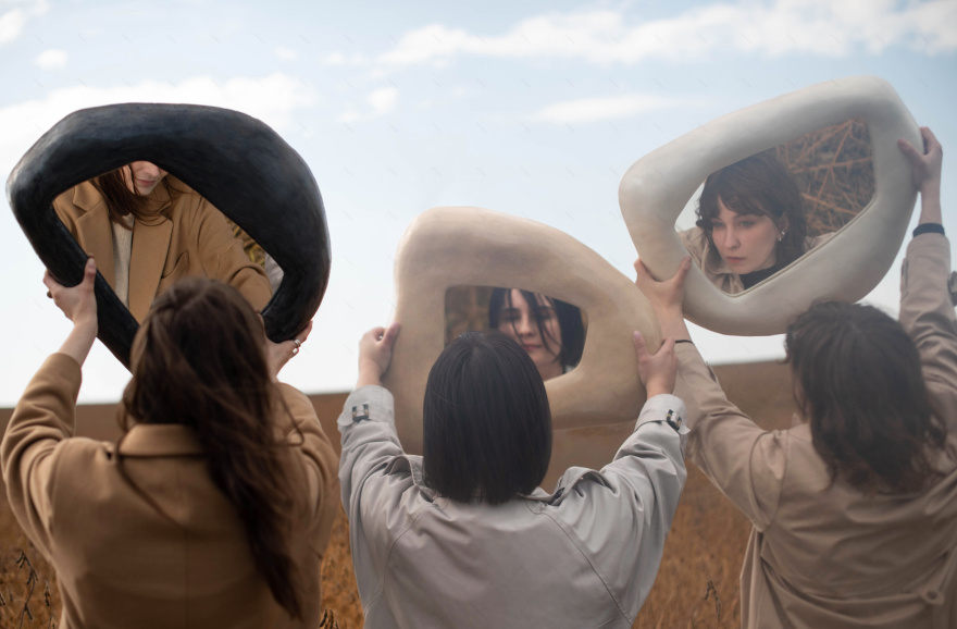 “DOVKOLA”陶瓷框镜子和桌子系列丨乌克兰-4