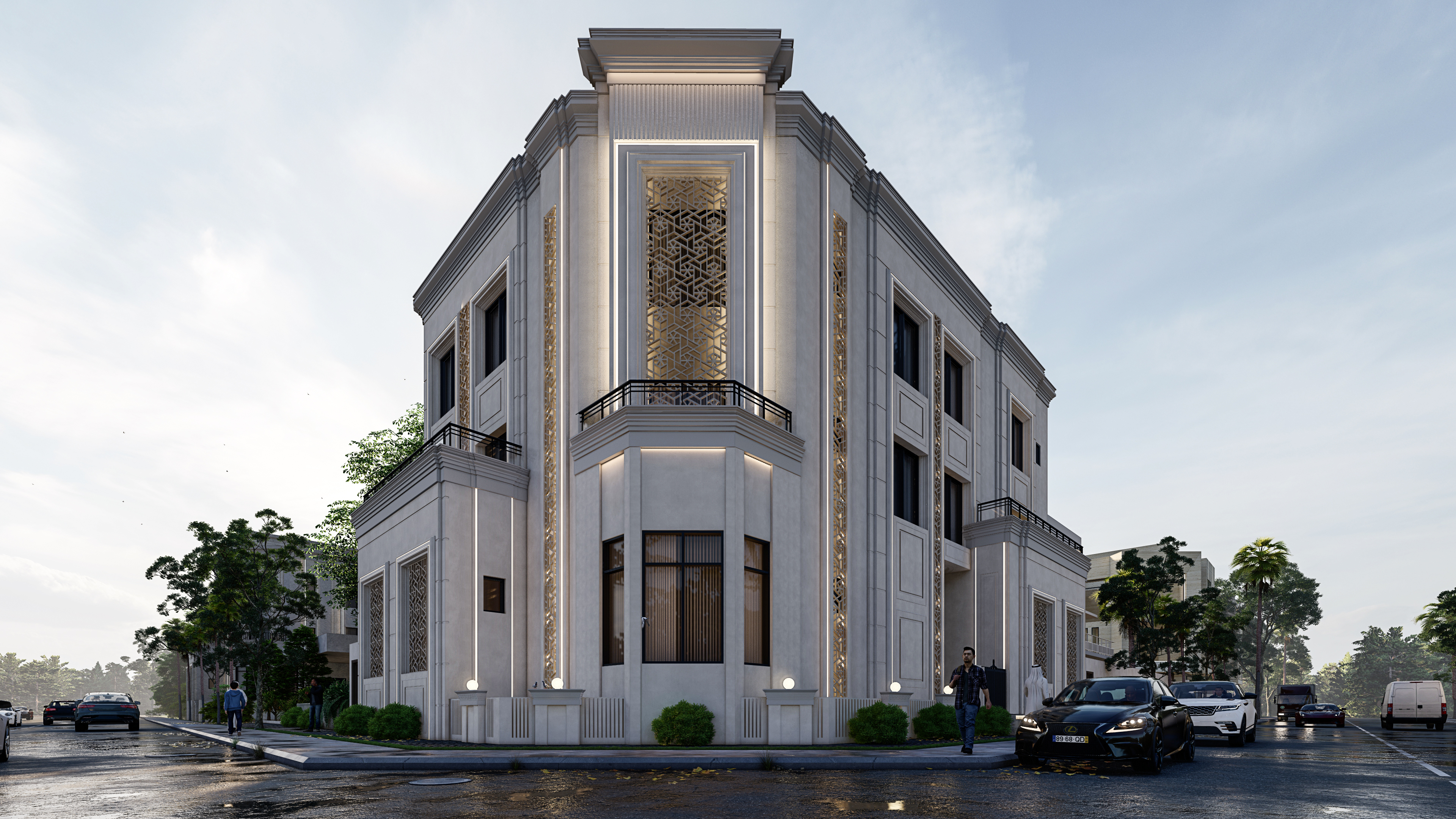 新古典科威特别墅-12