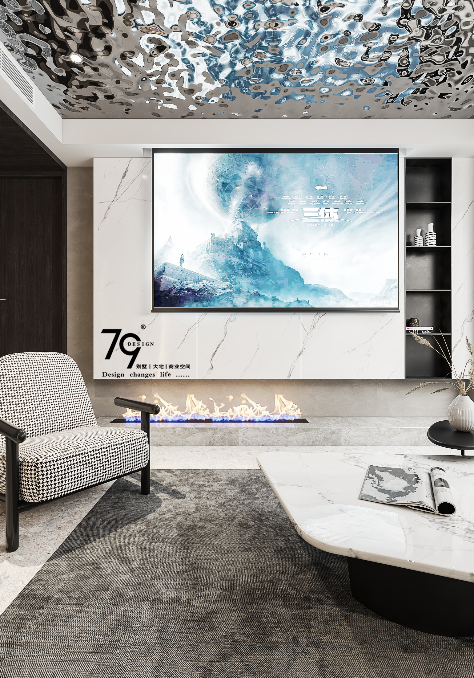 现代复试别墅-11