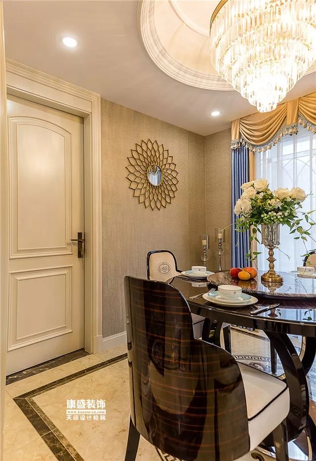 130㎡欧式轻奢公寓，打造私享阳光马德里-50